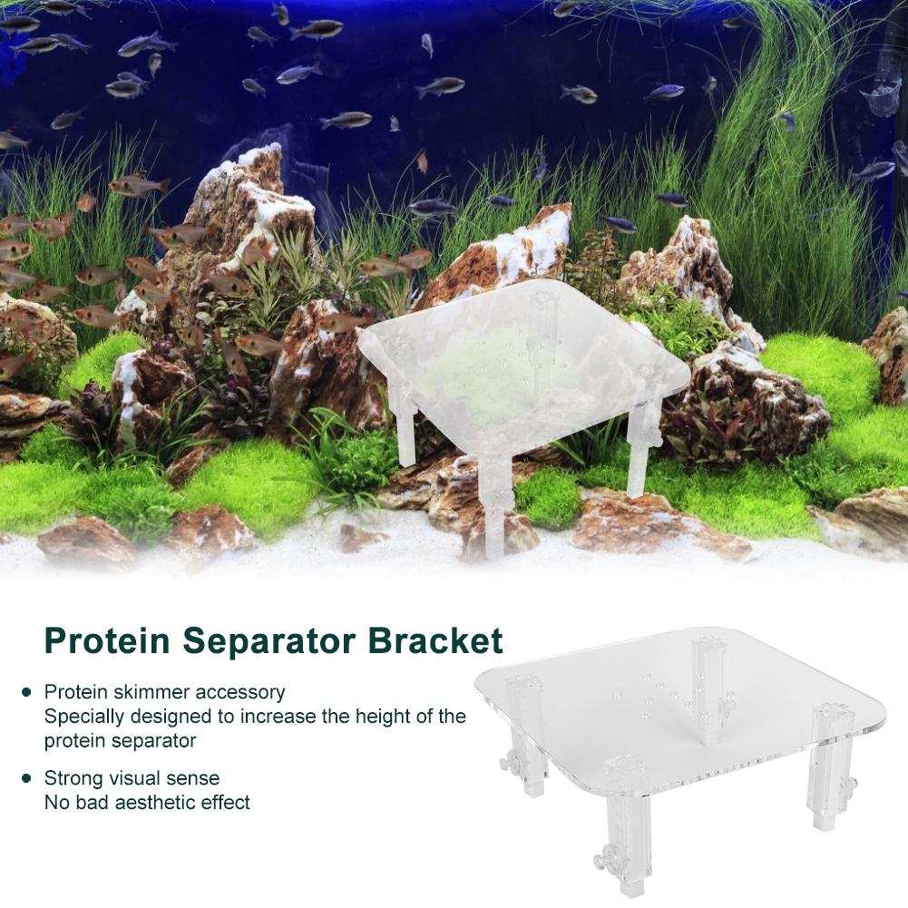 Acrylic Durable Protein Skimmer Bracket Adjustable Height Separator Heightening AccessoriesS