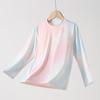 Children's Quick-Dry Tie-Dye Ice Silk T-Shirt - Summer 2025 Short Sleeve Sports Top for Girls & Boys