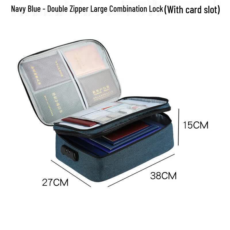 Waterproof Multi-layer Document & Passport Organizer