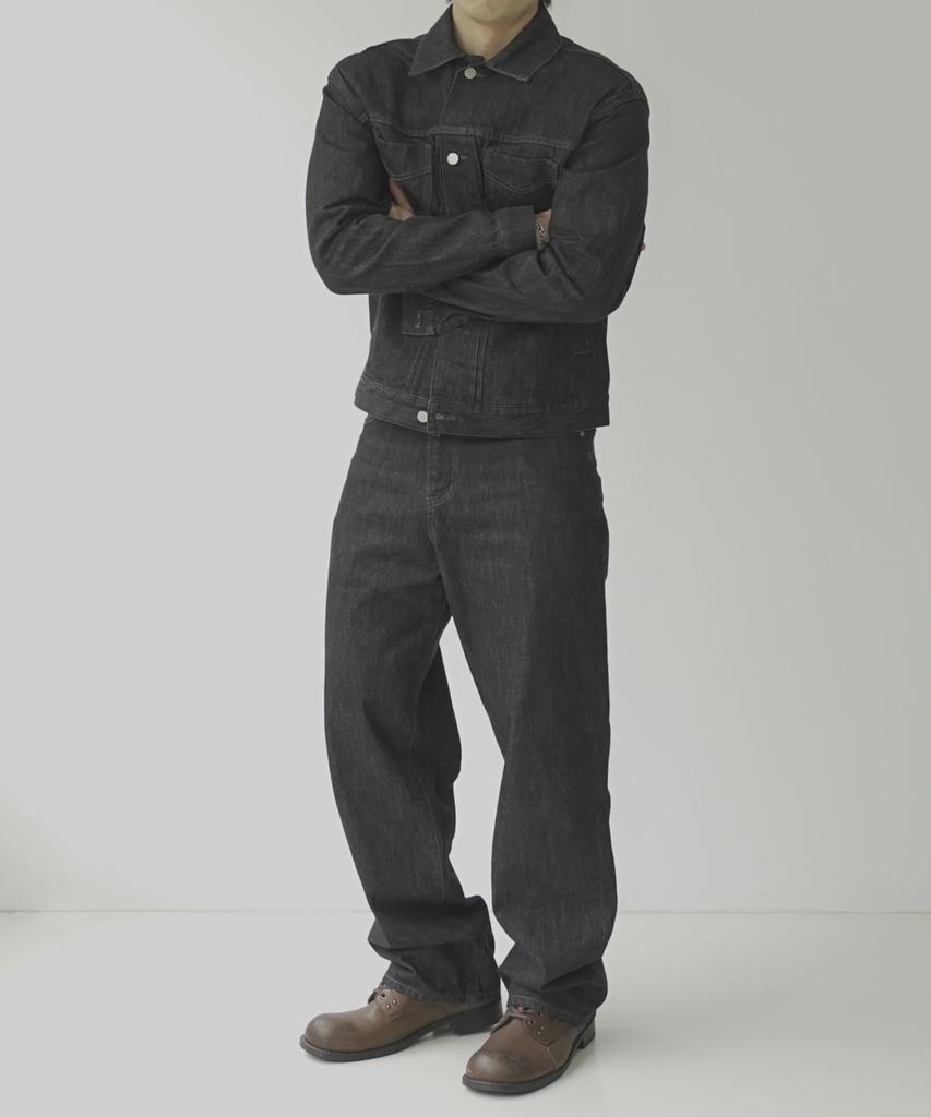 Siiiido Jonah Pf Silhouette Selvedge Raw Denim Jacket #2