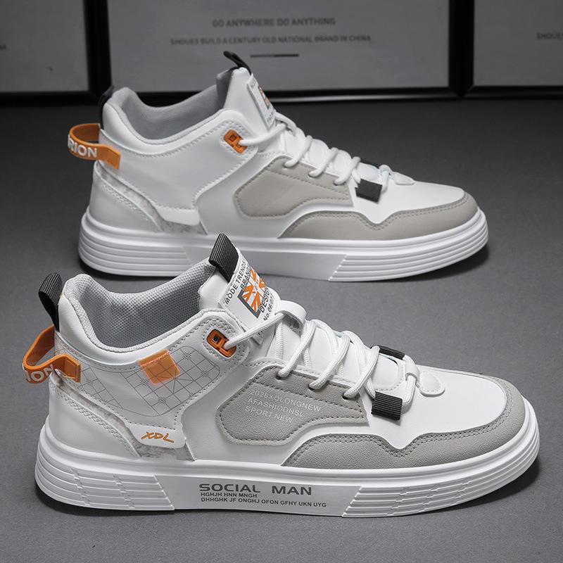 Autumn and winter men's shoes high-top board shoes casual men's sports and leisure shoes
