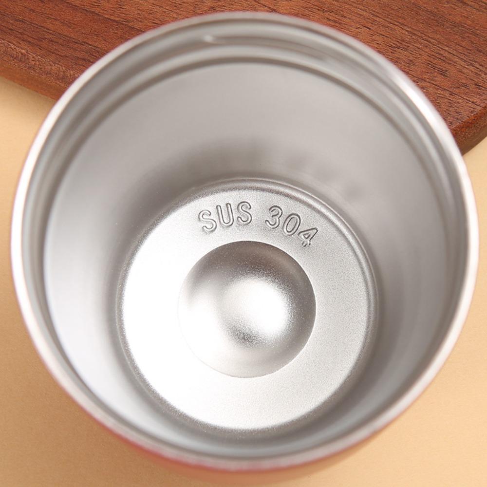 Durable Mini Stainless Steel Coffee Mug Portable Simple Dual Drink Cup Convenient Small Capacity Vacuum Flasks Home