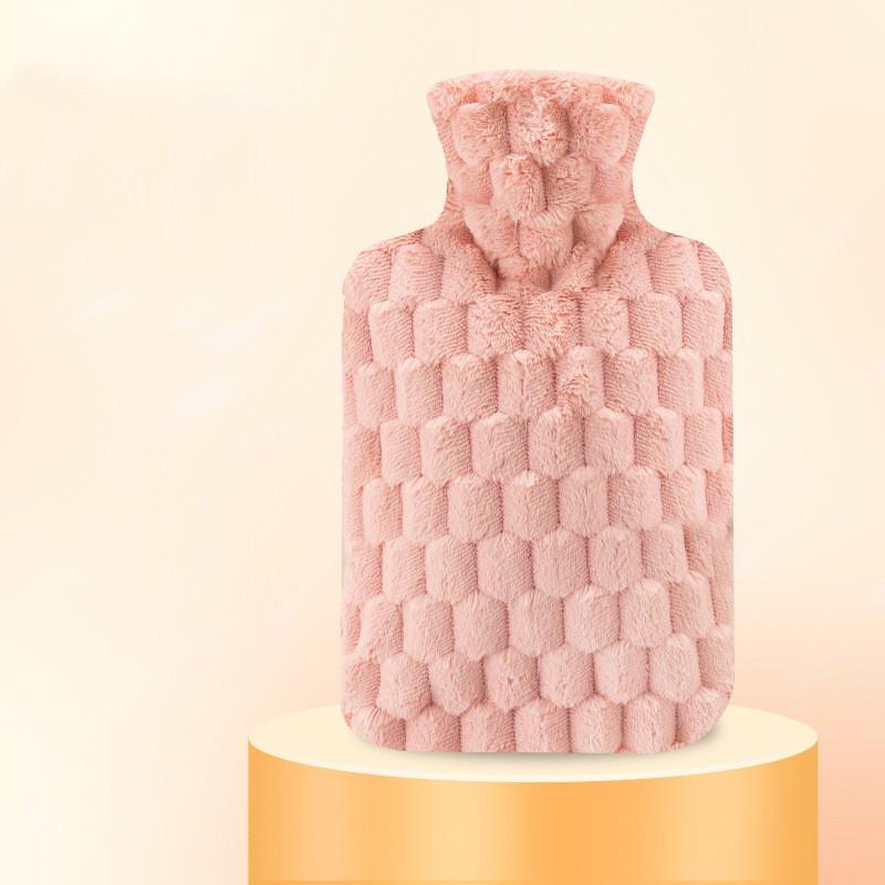 

Грелка с мягким премиальным чехлом, 1,5 л, грелка для менструальных болей, облегчения боли в шее и плечах, горячая и холодная т