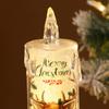 Christmas LED Flameless Candle Xmas Snowman Santa Reindeer Flickering Fake