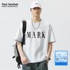 Mark Fairwhale Men's Cooling Loose Fit Short Sleeve T-Shirt with Script Print