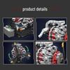 Yuxing King 10211 Star-Shaped Aircraft Engine Model Toy - Educational Building Blocks Collectible