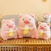 Adorable Lulu Pig Plush Toy Cute Banana Pig Stuffed Animal Pillow Soft Pp Cotton Cushion 50cm