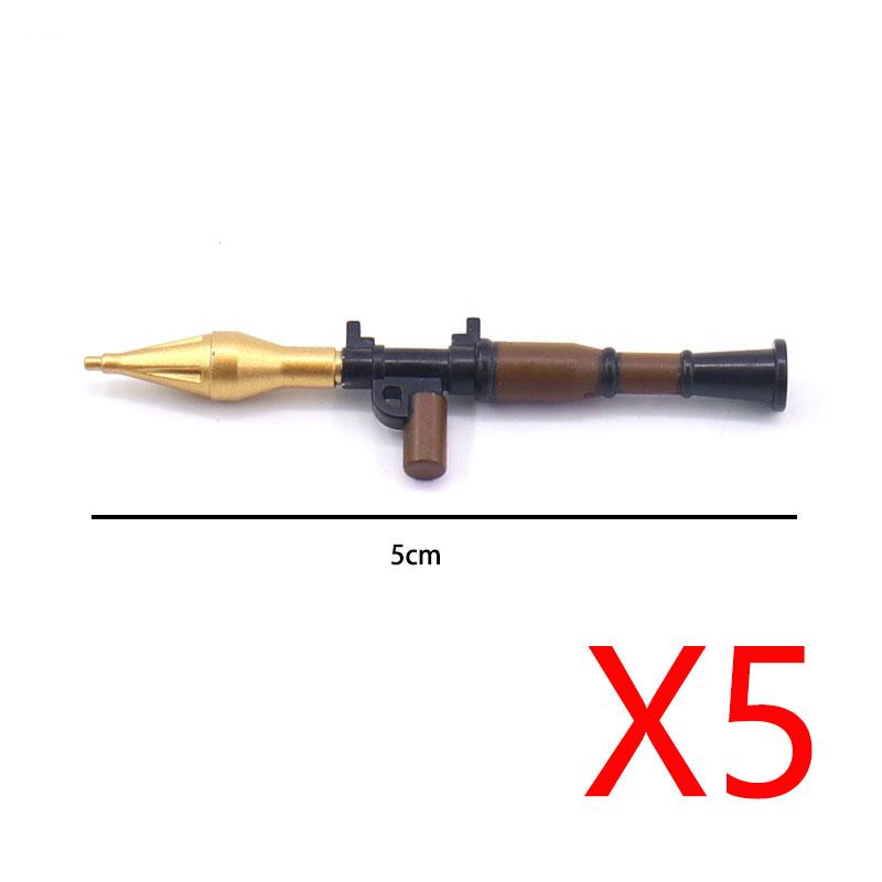 Military Building Blocks Solider Figures Weapons RPG Equipment Vest Equipment Accessories Bomb Disposal Suit Samurai Sword MOC