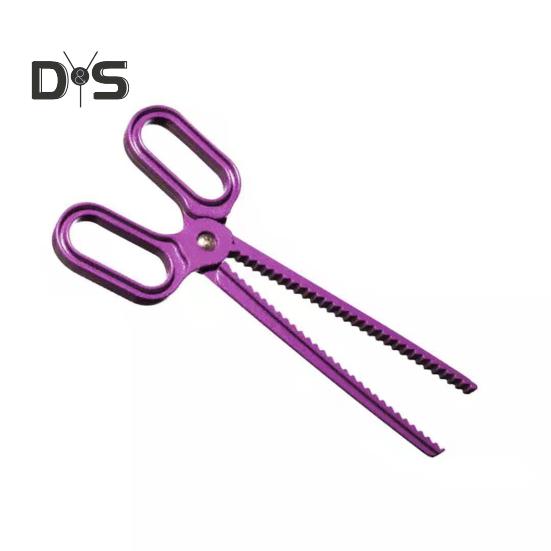 

Ножницы для подкладки под грудь, зажим для регулировки чашек бюстгальтера с эргономичной ручкой, простой в использовании спортивный бюстгальтер, инструмент для вставки подкладки под бикини фиолетовый