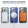 For Magsafe Shockproof Armor Ring Holder Phone Case For IPhone 16 15 14 13 12 11 Pro Max Plus Magnetic Wireless Charging Cover