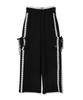 VIVACIOUS Jenny Lace Track Wide Pants - 4Col