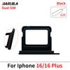 SIM-Kartenfach für iPhone 16 Plus / für iPhone 16 Pro Max Dual Micro-SIM-Kartensteckplatzfach Halter SD-Kartenleser Ersatzteile