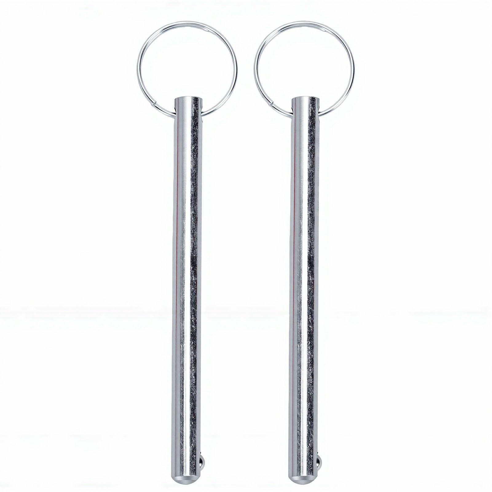 Kaisai 2Pcs Weight Stack Pins Stainless Steel Weight Selector Pin Replacement For Gym Strength Training Equipment Machine