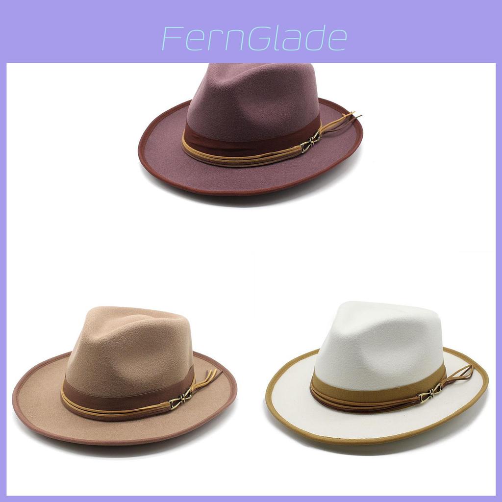 Classic Wool Felt Bowler Hat For Men With Sun Protection And Breathability