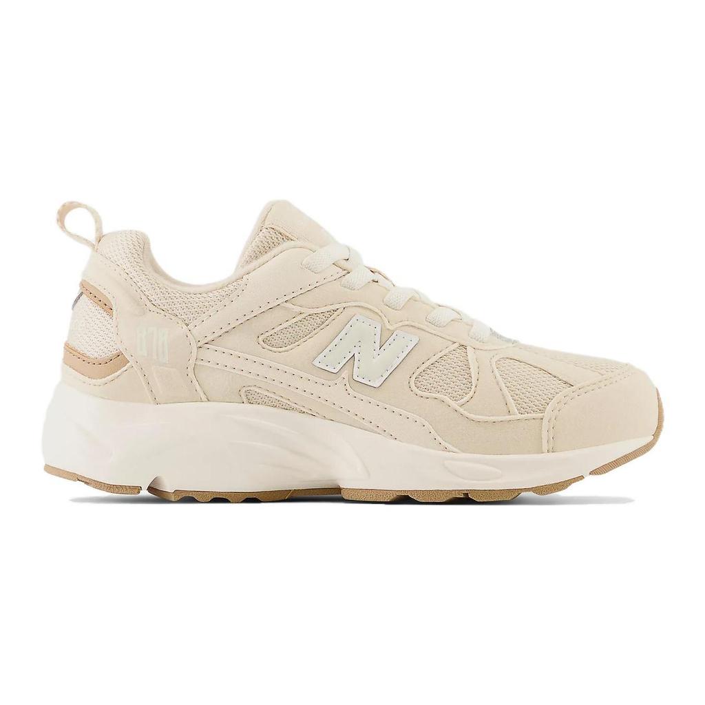New Balance NB 878 Breathable Low Top Kids' Running Shoes Beige Kids' PV878EC1
