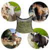 1Pcs New Durable Slow Feed Hay Net Hanging Large Capacity Horse Hay Bag 80x90cm Hay Feeder Bag for Horses Goat Sheep