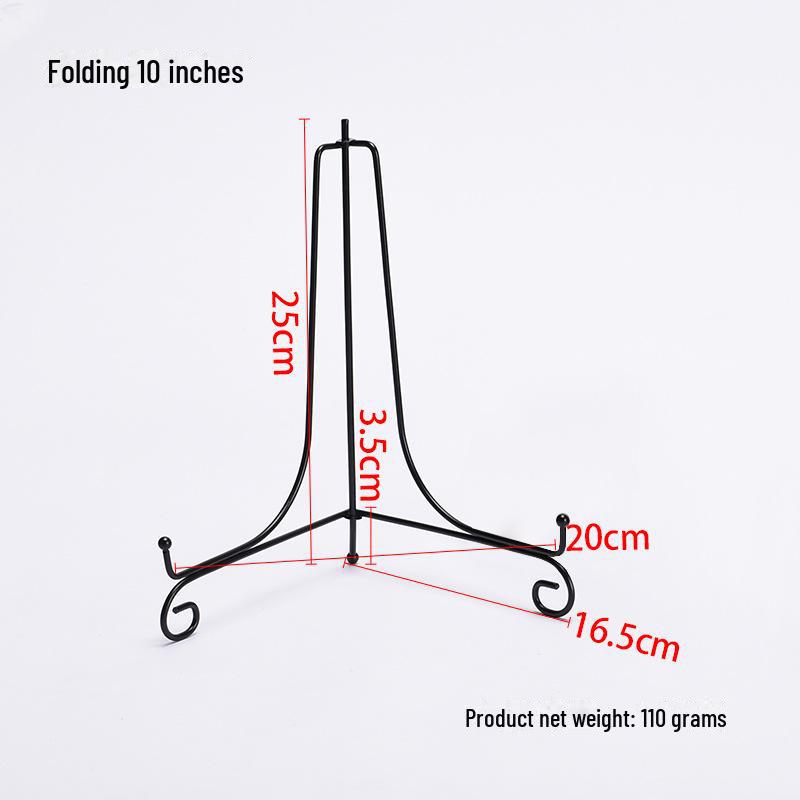 

Металлическая складная подставка для фотографий, тарелок или украшений
