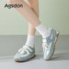 Augustine blue Dexun shoes autumn new platform ballet style Forrest Gump sports board shoes casual shoes