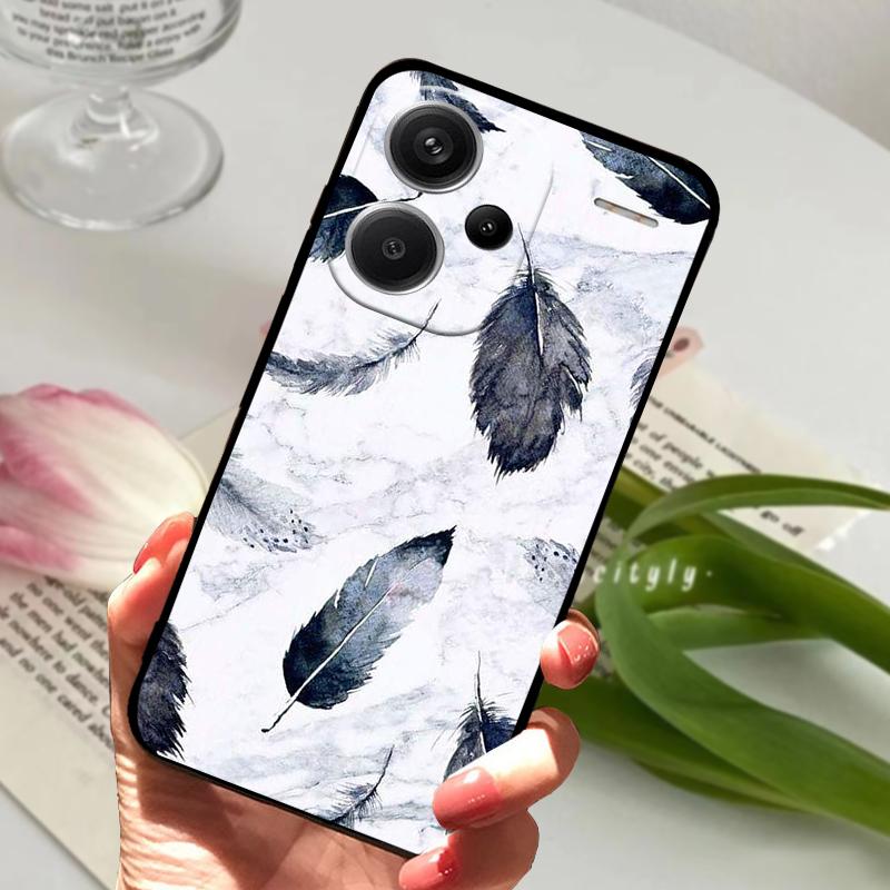 Voor Redmi Note 13 Pro Plus Hoesje 13 Pro+ Zacht TPU Siliconen Telefoonhoesje Voor Redmi Note13 13 Pro 4G 5G Nieuwe Populaire Mode Beschermer