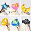 Heart and Round Gem Earring Dangle Silicone Mold Set for DIY Resin Crafting