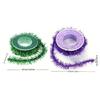 Wire Garlands Tinsel Ribbon Colorful Ribbon for DIYs Craft Bows Gift Wrapping