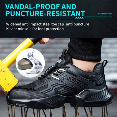 Sicherheitsschuhe Herren Neu Stahlkappe Herren Arbeitsschuhe Pannensichere Arbeitsschuhe Sneaker Männlich Schutzschuhe Arbeitsstiefel Sicherheitsstiefel