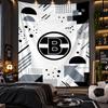 Wall Hanging Tapestry Borussia Mönchengladbach Print Cloth for Living Room Bedroom Home Decor