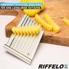 RIFFELOX Wavy Knife Wavy Cutting Knife Stainless Steel Ripple Fries Vegetables