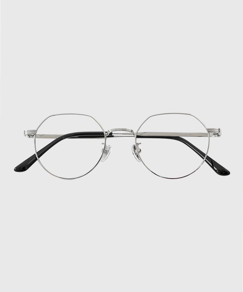 Modeonaiweeoseutyudio Tou Titanium - Silver (Blue Light Blocking Glasses)