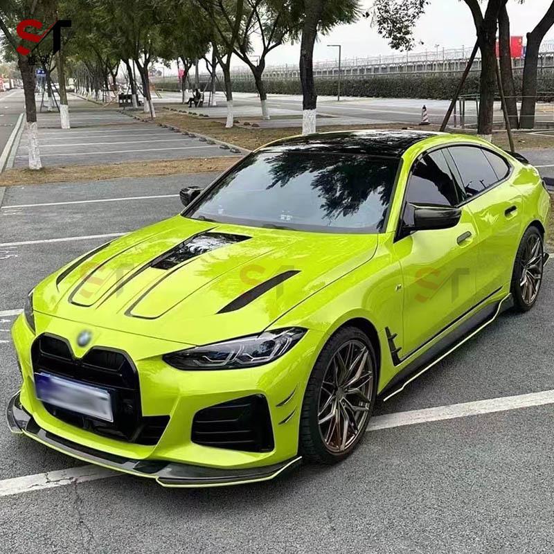 BMW 4 Series G22/G23 Carbon Fiber Transparent Engine Hood Cover