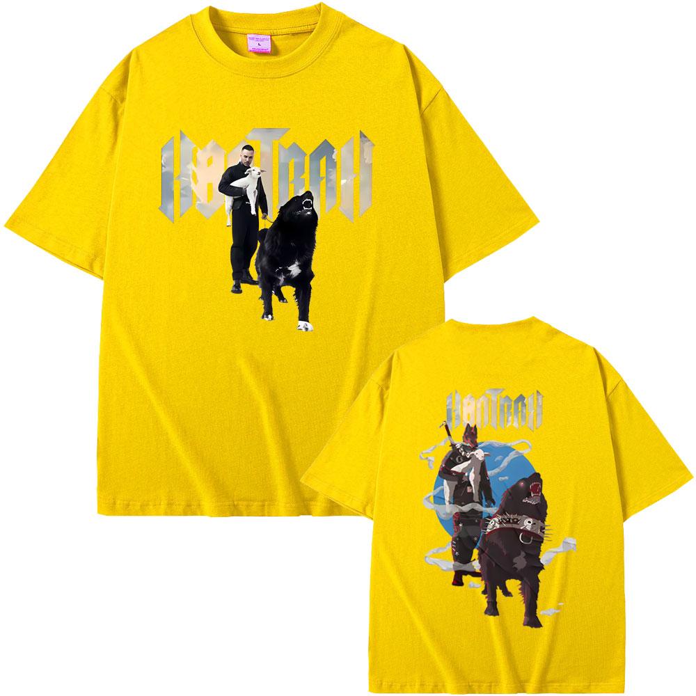 Rapper Kontra K Tshirt Augen Traumen Herzen Sehen Album Graphic Tshirts Men Women Clothing Hip Hop Fashion Pop Music T Shirts