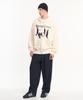 MOO Single-Pleat Balloon Wide Sweatpants - Black