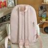 Schoolbag new women's backpack, high-end feel, niche Korean backpack, stylish cute, large capacity backpack for women