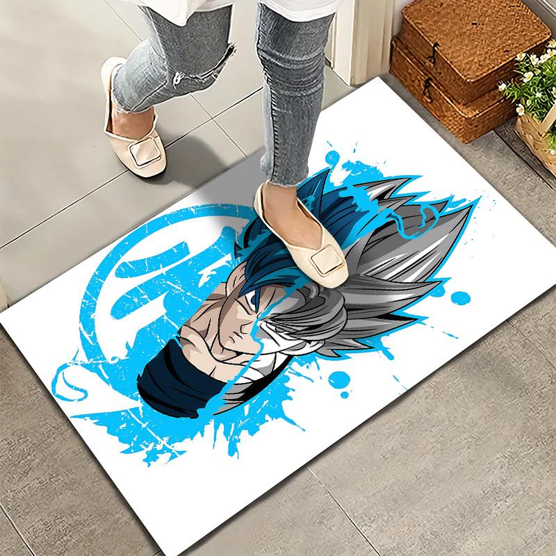 Tappeto Dragon Ball Super per Soggiorno Camera da Letto Casa Decorazione Divano Gioco Bambini Tappetino Antiscivolo per Pavimento