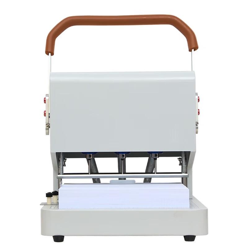 Qiyan Adjustable Electric 3-Hole Punch Machine CN plug (adapter included)