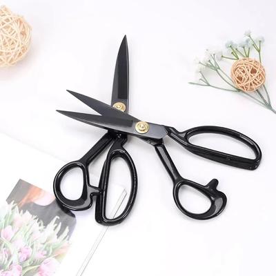 1PC Professionelle Schneiderschere, Vintage-Schere aus Edelstahl, Stoff- und Lederschneider, Schere für DIY-Nähzubehör