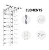 Gymnastic ladder Trick - white