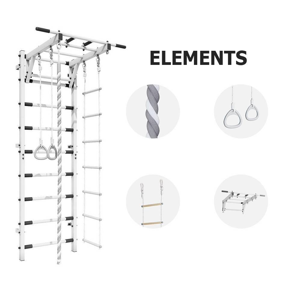 Gymnastic ladder Trick - white