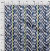 oneOone Cotton Flex Fabric Stripe & Chevron Ikat Fabric Prints By Yard 40 Inch
