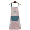 Waterproof Oil-Proof Kitchen Apron with Hand Wiping Towel