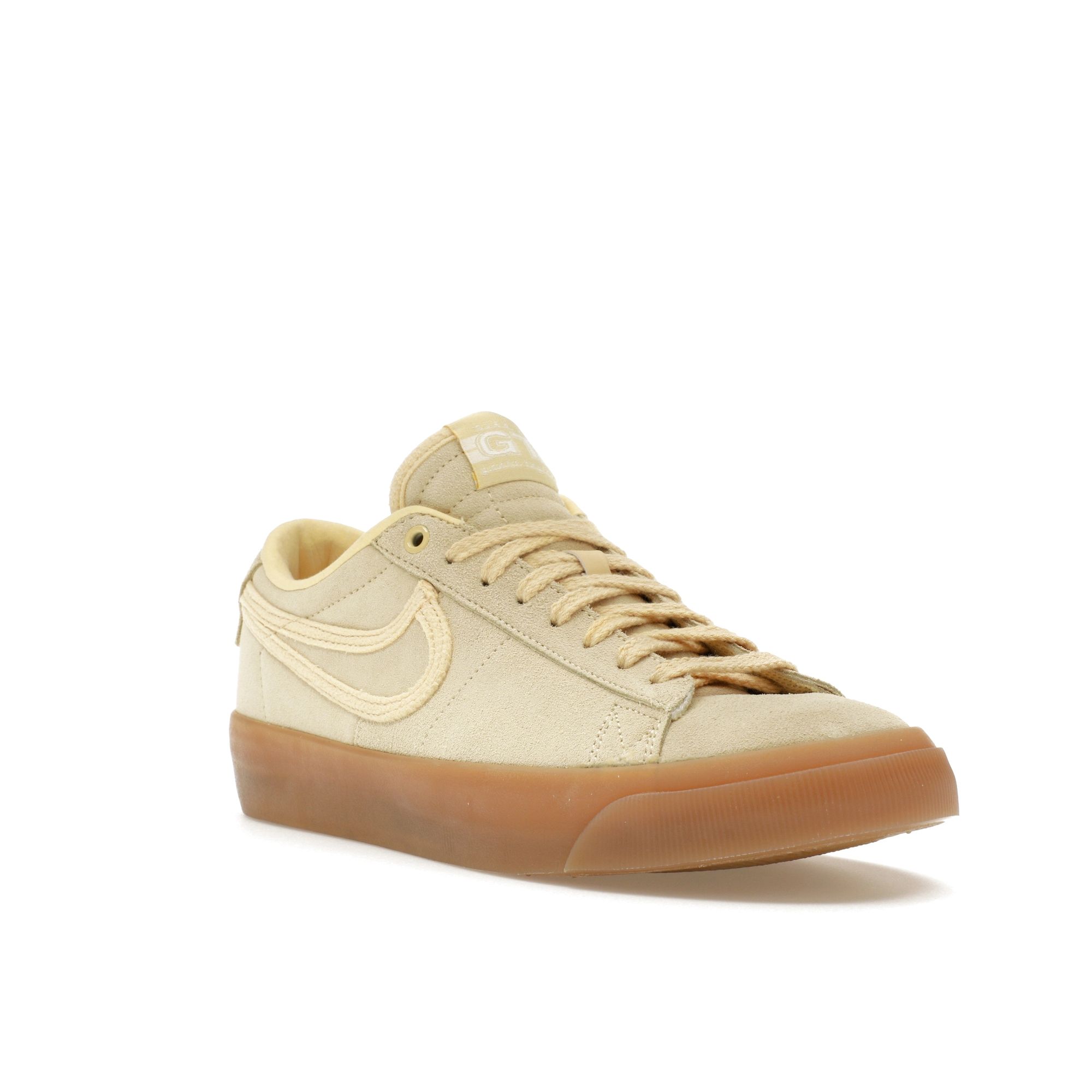 Кроссовки унисекс Nike Blazer Low Pro GT Premium SB Pale Vanilla Gum Tan Summit-White — фото 2
