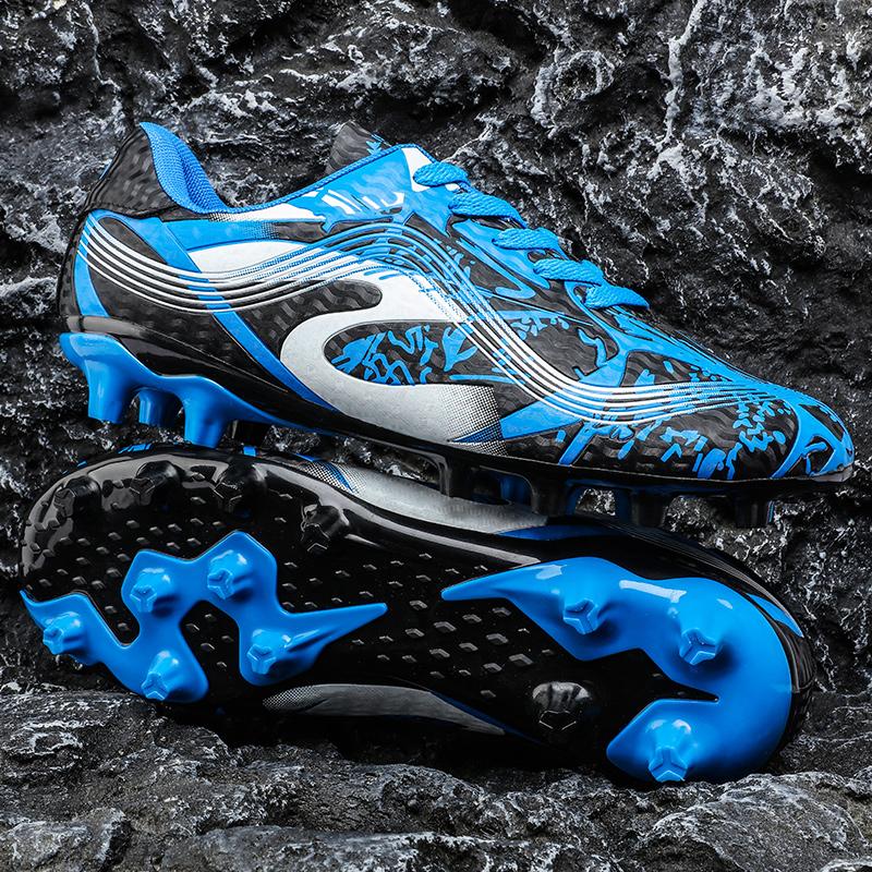 Children Soccer Shoes FG/TF Training Football Shoes Comfortable Original Society Football Boot Competition Soccer Shoes for Kids