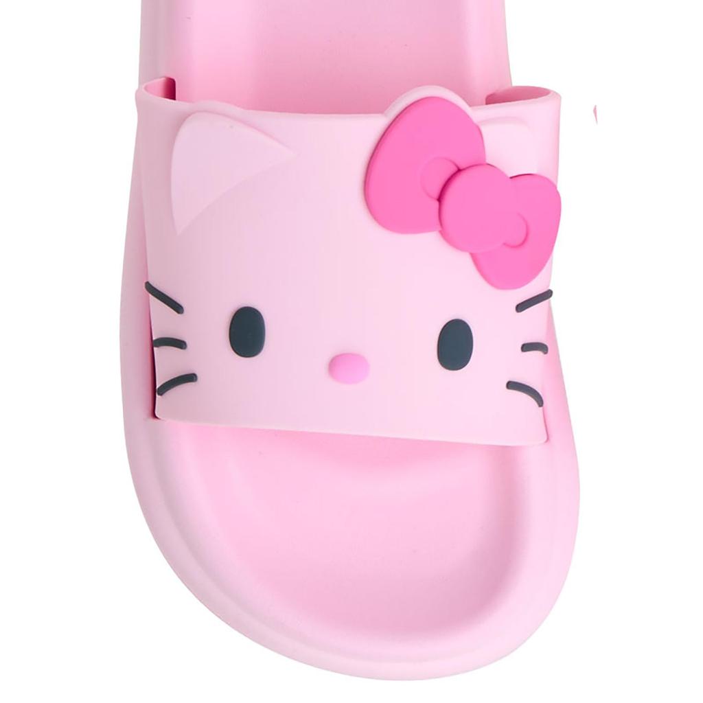 Sanrio Hello Kitty Room Sandals for Vinyl Chloride EVA Item 318337 Face-Shaped Balcony/Poolside. Upper Resin, Sole Resin. Slippers. Number