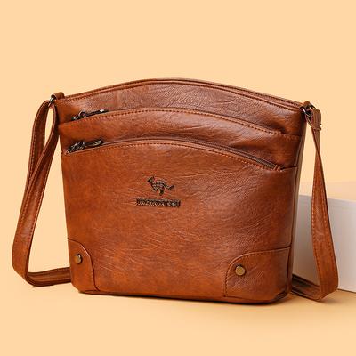 Borsa a tracolla Borsa semplice da donna Pelle morbida Casual Borsa da mamma Borsa da donna monospalla