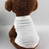 Magliette per Cani in Puro Cotone Abbigliamento Vuoto per Cuccioli Cani Piccoli Medi Grandi T-shirt Morbida Sottile Gilet per Cani Magliette Intime per Gatti