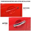 Car Door Handle Cover for Volkswagen VW POLO 9N Jetta MK6 Tiguan Touran Bora Seat 8Pcs/set Stainless Steel Doors Sticker Trim