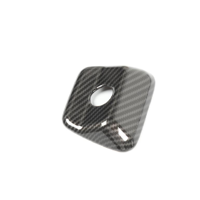 Rear Tailgate Camera Head Cover Trim For Jeep JT Gladiator 2018+ Carbon Fiber