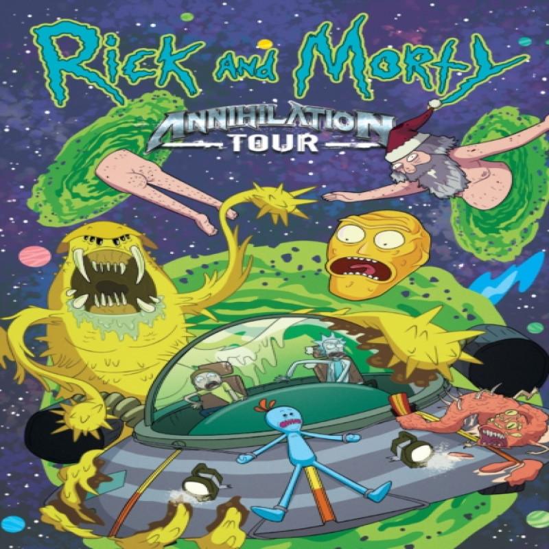 Rick and Morty Annihilation Tour by Zac Gorman Paperback Book 9781637150191