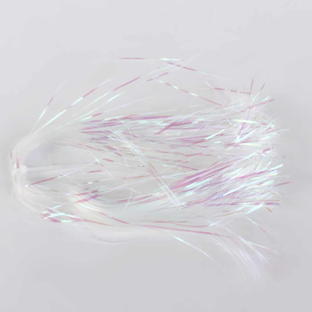 1mm Width Tying Flash Tinsel Fish Scale Gliss Glow Strands Corrugated Flash Strands Tying Minnow