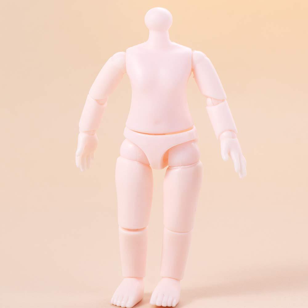 Multi Joints Nude Doll Toys Spherical Jointed Jointed Nude Dolls DIY Toy Doll Body 4 Inch Doll